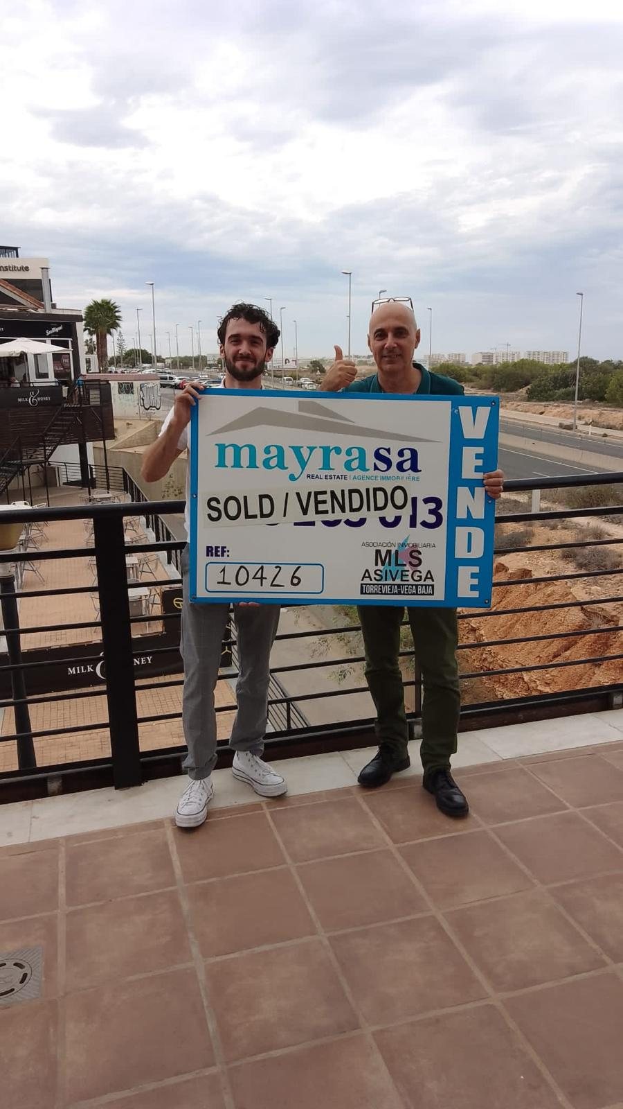 Cliente MAYRASA tras completar su operacion 15