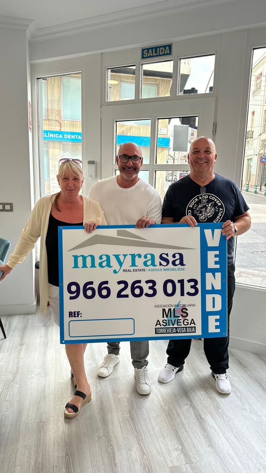 Cliente MAYRASA tras completar su operacion 23