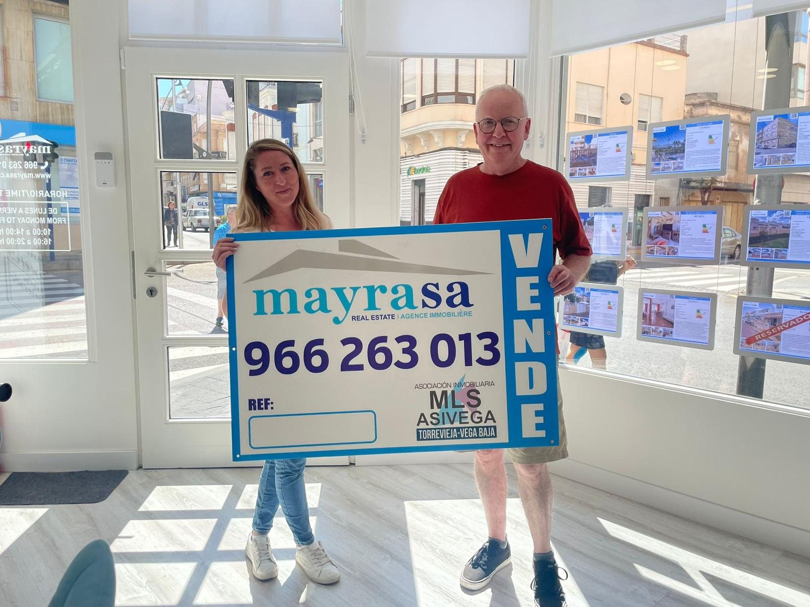 Cliente MAYRASA tras completar su operacion 31