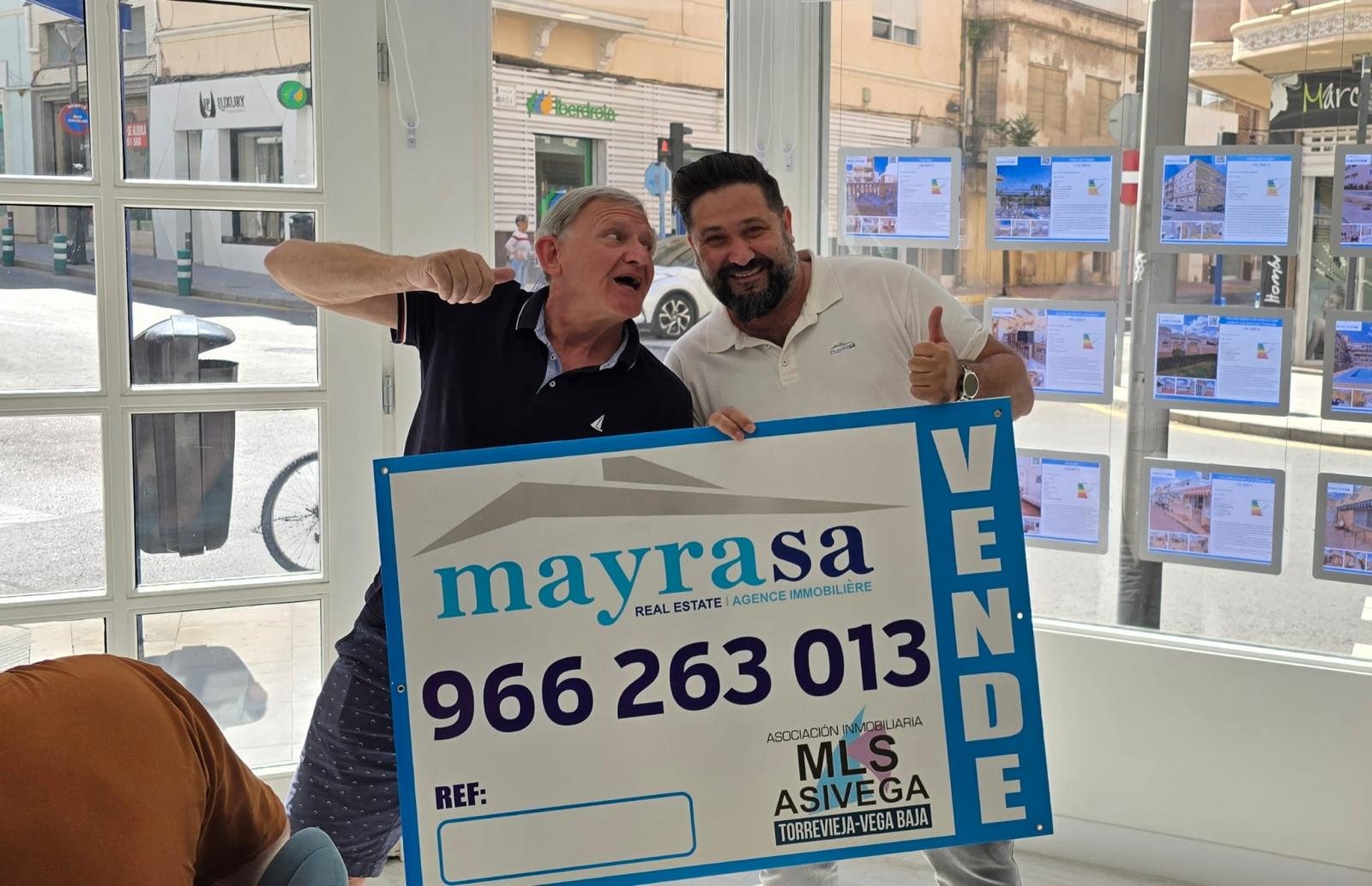 Cliente MAYRASA tras completar su operacion 32