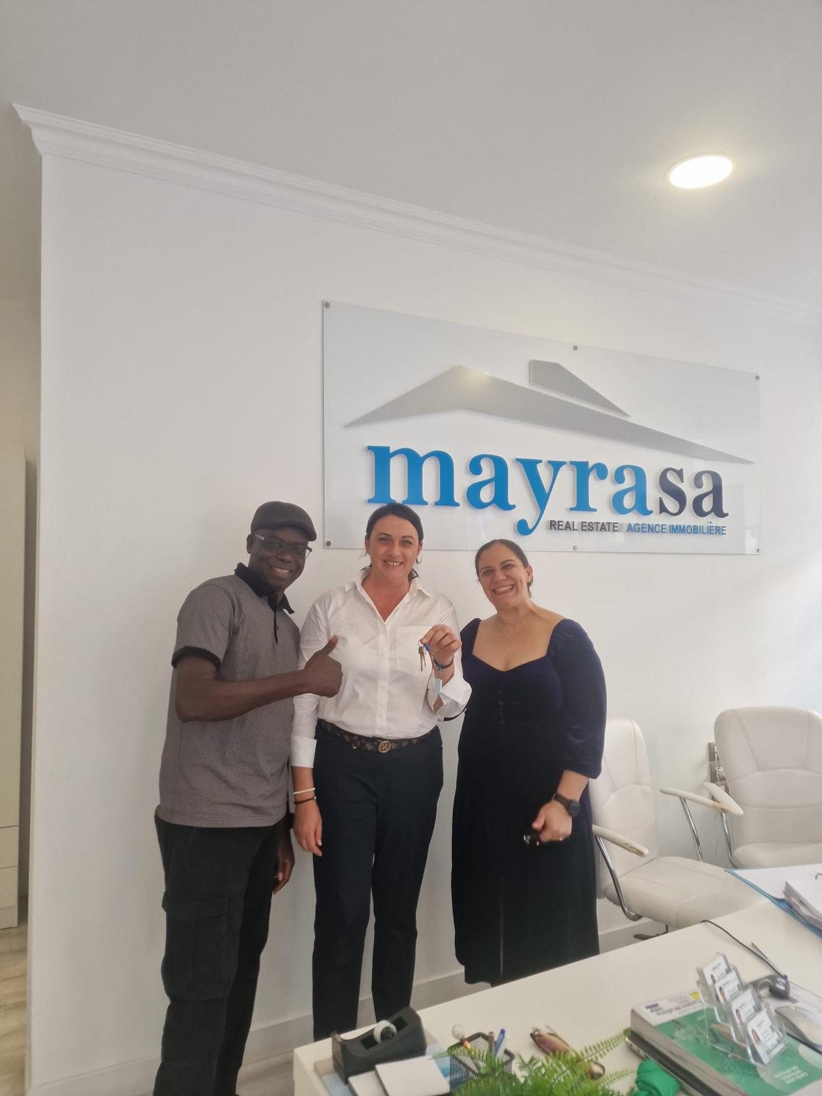 Cliente MAYRASA tras completar su operacion 39