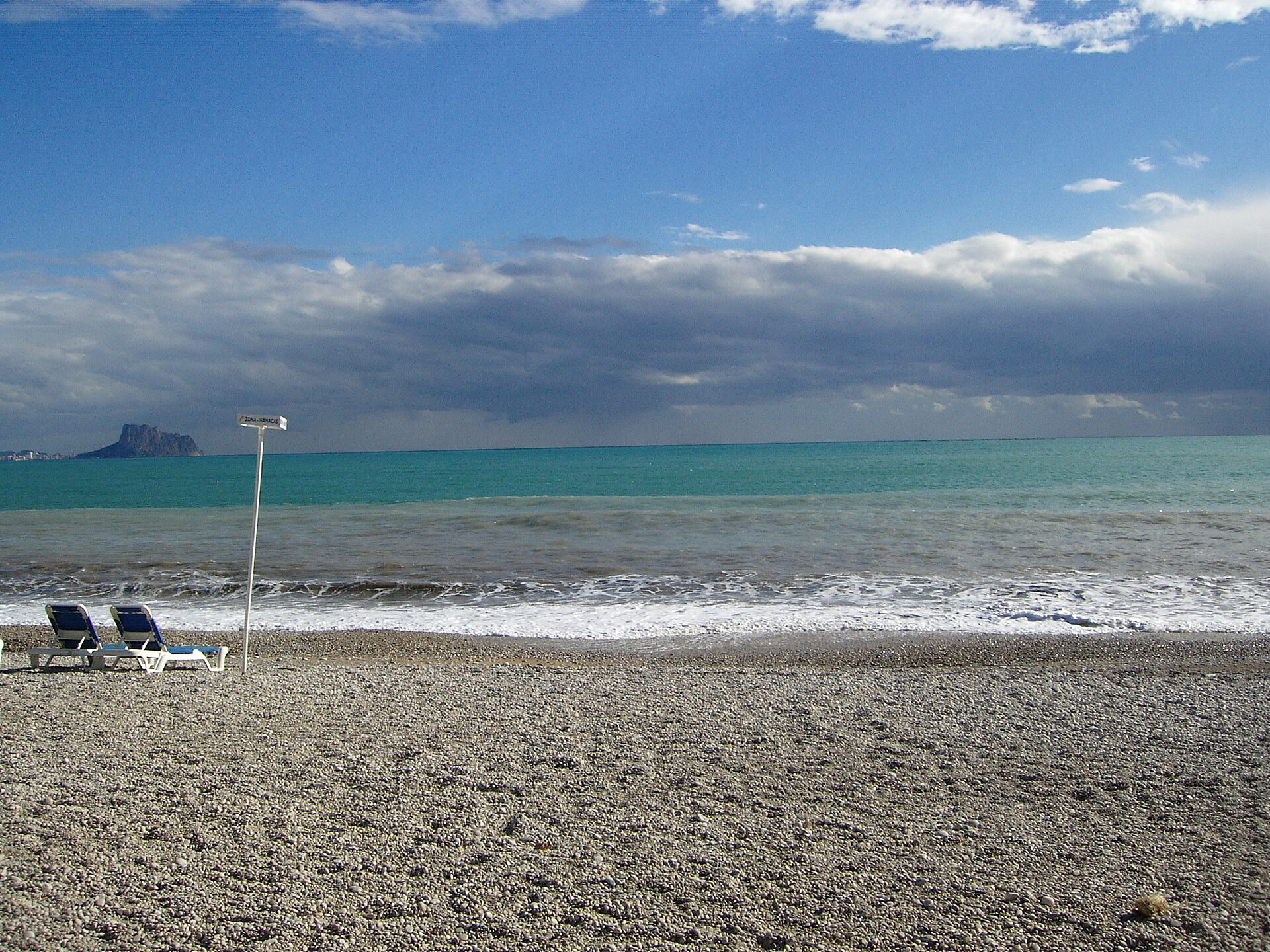 Playa del Racó del Albir en L'Alfàs del Pi