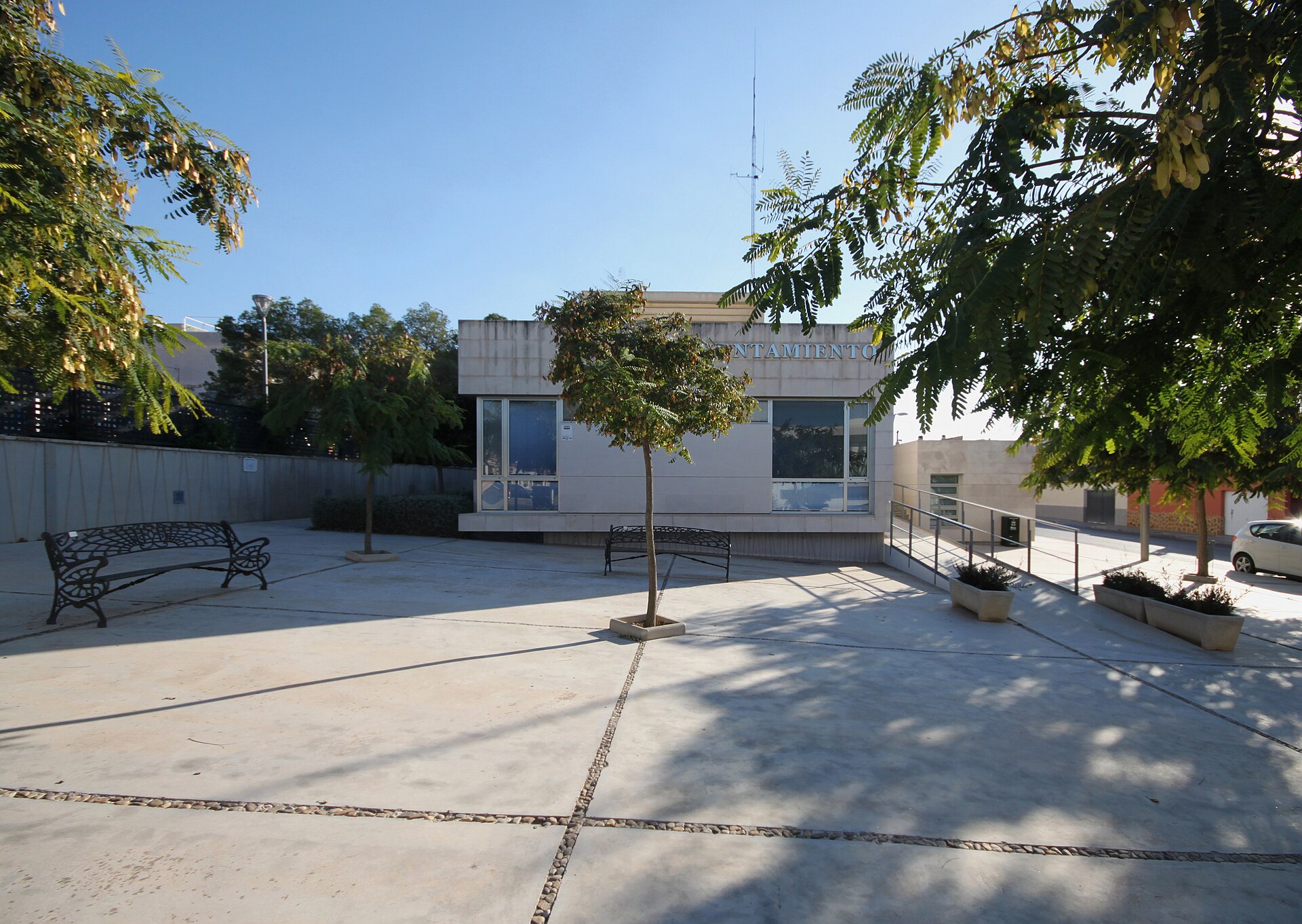 Fachada del Ayuntamiento de Benijófar