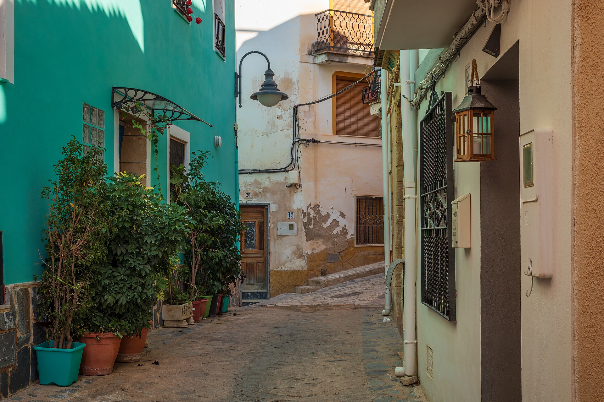 Carrer Sant Miquel en Finestrat