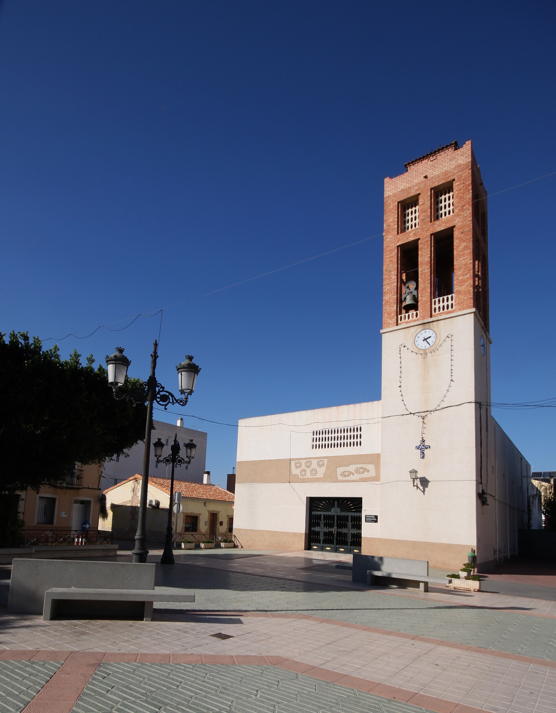 Formentera del Segura — Torre campanario de la iglesia