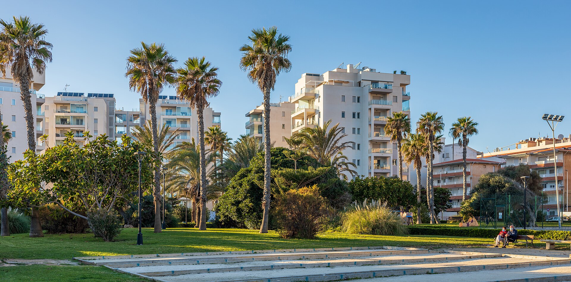 Parque Pocoyó y jardines en La Mata