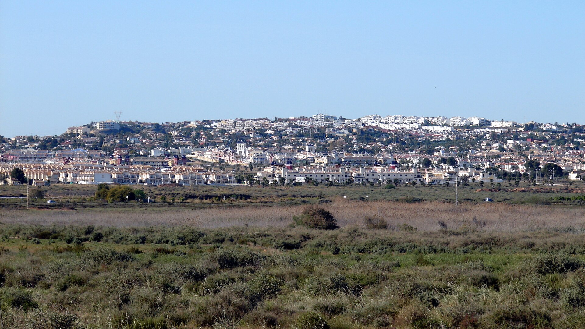 Panorámica de Ciudad Quesada, distrito de Rojales